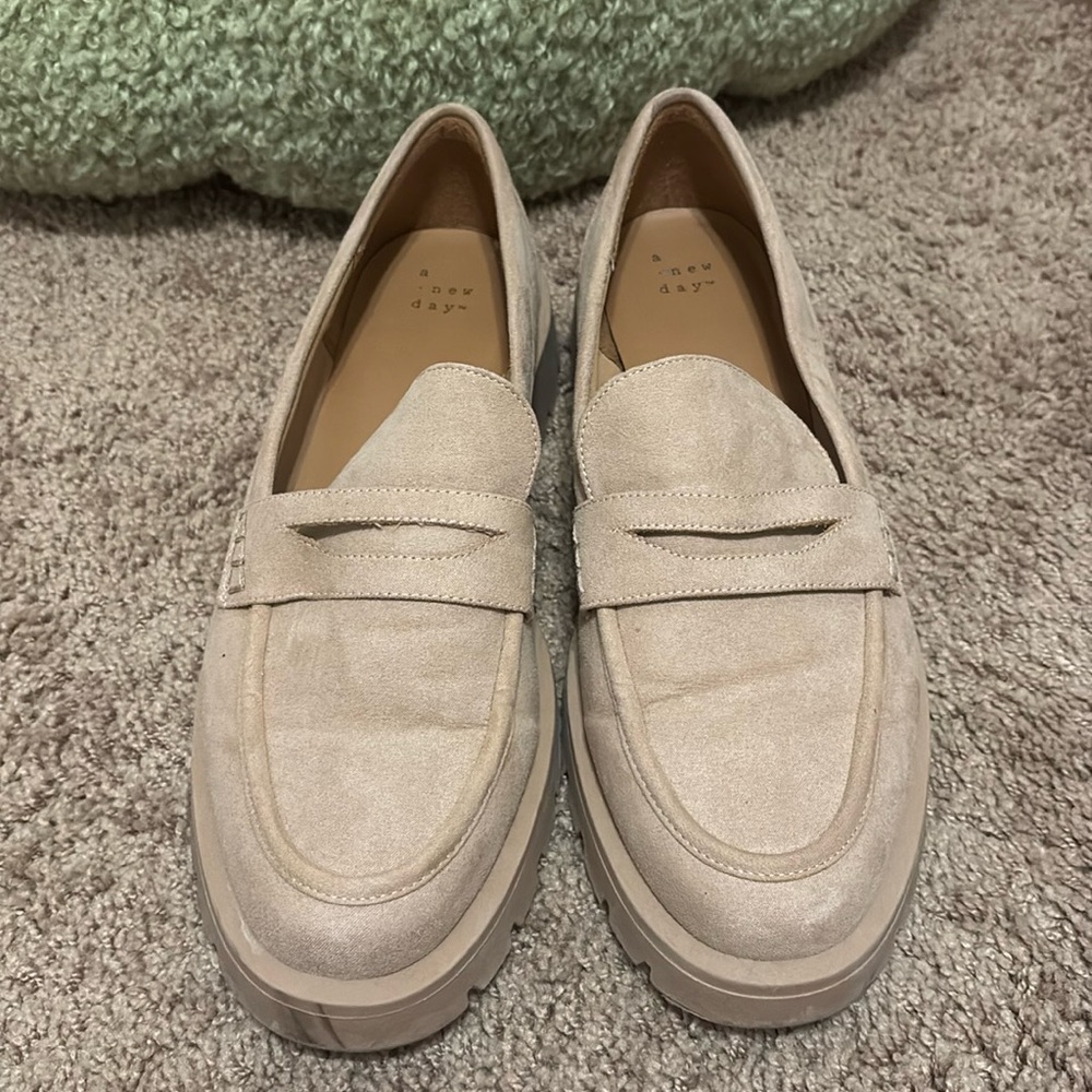 A New Day Taupe Loafers